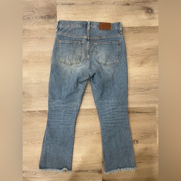 Madewell Women’s Cali Demi-Boot Size 26P Crop Jeans Flare Cut - Picture 5 of 5